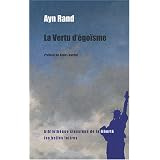 La Vertu d'�go�smepar Ayn Rand