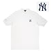 New York Yankees MLB "Classic Pique" Polo Shirt (White)