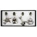 Garden Tools Silver Metal Set of 4 Tablecloth Weights