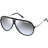 Carrera Machu/S Men's Aviator Metal Sports Sunglasses - Black Ruthenium/Gray Mirror Gradient Silver
