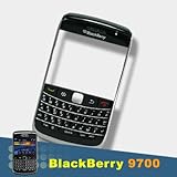 ORIGINAL BLACKBERRY BOLD 9700 HOUSING FACEPLATE FRONT BEZEL FRAME INSTALLED ....