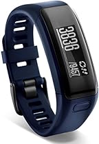 Garmin v&iacute;vosmart HR Activity Tracker Regular Fit - Midnight Blue (Deep Blue)
