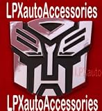 Transformers Autobot Car Chrome Badge Emblem 3D Logo
