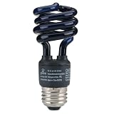 Globe Electric 0013101 60-Watt Equivalent 13-Watt EnerSaver CFL Light Party Bulb, Black