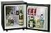 35 LITER TOP MINIBAR/ THERMOELEKTRISCHER KÜHLSCHRANK EVERGLADES schwarz-silber
