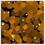 ArtScape 7' Gold Cells Pool Table Cloth
