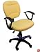 Beige Fabric Office Chair w/Arms, Gas Lift & Great Student or Computer Chair