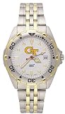 Georgia Tech Yellow Jackets GT All Star Watch with Stainless Steel Band - Men's