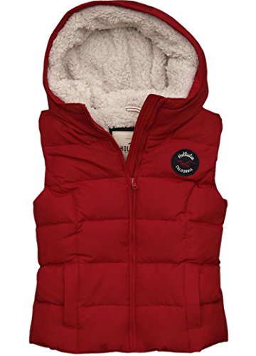 (ホリスター) Hollister Co. レディース ジャケット アウター フード付き ダウンベスト(down vest) 中綿ベスト [並行輸入品]