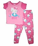Hello Kitty Toddler Girls Cotton Sleepwear Set