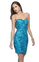 Applique Crystals Grecian Crystal Lace Beaded Chiffon/Taffeta/Tulle Evening Dress/Mini Dress 