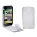 MaryCom PREMIUM QUALIT�T Leder Handytasche weis f�r Samsung Galaxy S Plus i9001 Smartphone + Gratis Displayschutzfolie / LTW i9001