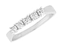 Diamond Ring in 10K White Gold