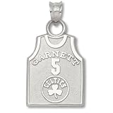 Boston Celtics Sterling Silver Garnett #5 Jersey 5/8