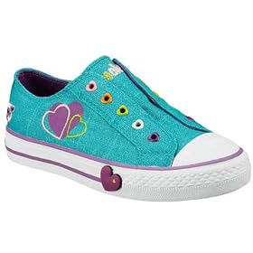 Click here to buy Skechers Girls' Shuffle Diamond Deuce Sneakers by Skechers.