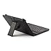 (Not for Pixi 7) Universal Pu Leather Folding Folio Case Cover with Keyboard (8kbl) for Alcatel Onetouch POP 7s , POP 8 , POP 7 , T10, Evo 7 , Evo 7 Hd , Tab 8 Hd, Tab 7 , Tab 7 Hd/ Alcatel One Touch Evo 8hd 8 Inch (Black Keyboard Case)