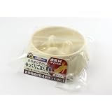 ドギーマン ゆっくりごはん食器 M クリーム色