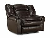 Simmons Upholstery 5700RC Recliner Cuddler Brown