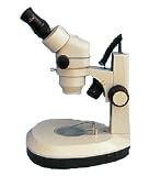 Electronics : GX Microscopes MZS0745L Stereo Zoom Binocular Microscope, Zoom Body 0.7-4.2X, High Power, Top & Bottom Halogen Lights Illumination, Arm Stand