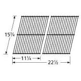 Porcelain Coated Stainless Steel Wire Cooking Grid Set for Centro, Fire Magic, and Charmglow Grills