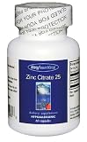 Zinc Citrate 25 - 60 Vegetarian Capsules - Allergy Research Group