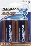Alkaline Batteries - D Cell, 2 Pack