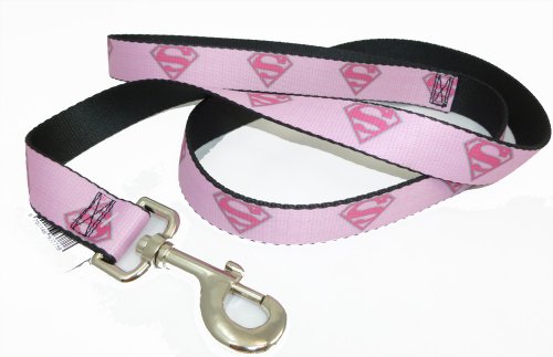  Superman Pink Logo Seat Belt Buckle Dog Leash Matches Collars