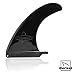Dorsal Signature Series Longboard SUP Surfboard Surf Fins - Black