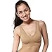 Womens Comfort Seamless Stretchy Lace Trim Wirefree Leisure Sports Sleep Bra
