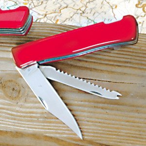 Red Gerlach 2 Bladed Hunting Knife