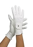 Roeckl Chester Riding Gloves - White - Size 7.5