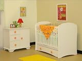 Berg Furniture Oslo Nursery Series Olso Tulip Crib Nursery Set