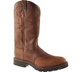 Twisted X Boots Men's Work Boots, Cowboy Style, 12 Top, Oiled Brown and Brown, Regular or Steel Toe
