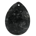 Blue Fire Felspar - Pear Shape - 30X40mm 2mm Hole - Set of 3