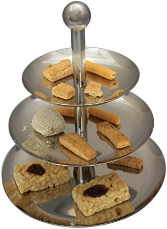 Hophia 3-Tier Stainless Steel Stand Serving Rack