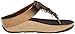 FitFlop Women's Cha Cha Flip Flop, Bronze, 6 M US