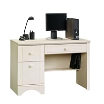 Harbor View Computer Desk - Antiqued White finish