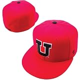 Zephyr Utah Utes Slider Fitted Hat 7 1/8