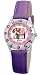 Disney Kids' High School Musical Group Time Teacher Purple Leather Strap Watch #D843S402