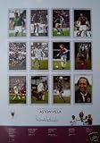 Aston Villa European Cup Kings 1982 Dennis Mortimer Genuine Hand Signed Autograph Print