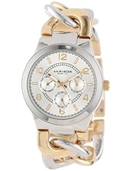 Akribos XXIV Womens AK531TT Ultimate Twist Chain Multi-Function Bracelet Watch