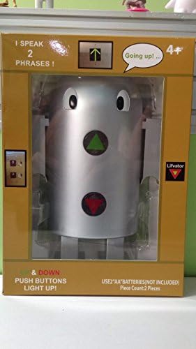 Lifvator a educational Toy , simulates elevator push buttons, Lift-vator.
