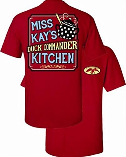 Duck Commander Duck Dynasty Miss Kays Kitchen T-Shirt - Red