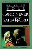 And Never Said a Word