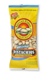 Keenan Farms Pistachio, In-Shell Unsalted, 12-Ounce Bags (Pack of 6)