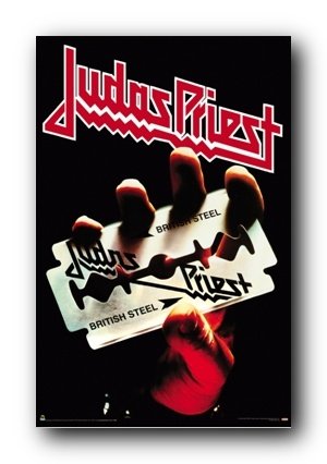 Judas Priest Poster 24X36 British Steel Metal Rock 1582