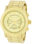 Michael Kors MK8077 Gold-Tone Men's W...