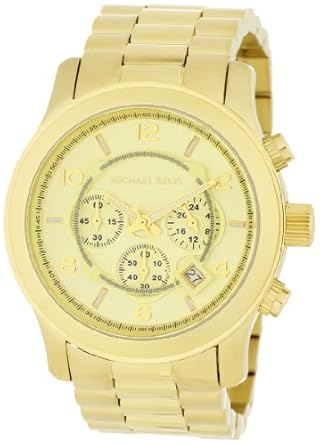  Michael Kors MK8077 Gold-Tone Men's Watch