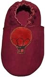 Tibet PLATEAU soft soled infant leather baby shoes SUEDE red balloon red