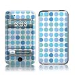 Dots Turquoise Design Apple iPod Touch 1G (1st Gen) Protector Skin Decal Sticker